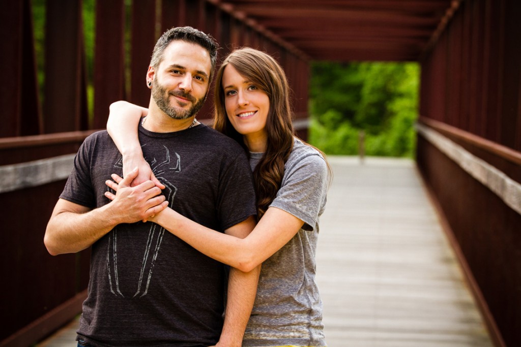 Newlywed Portrait Session | Exploring the Eno